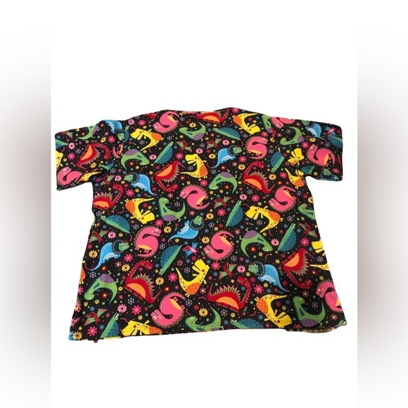 Buttersoft 🦖🦕 dinosaur scrub top - Picture 3 of 4